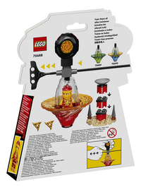 LEGO Ninjago 70688 Kai's Spinjitzu ninjatraining-Achteraanzicht