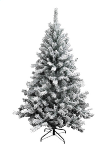 Sapin de Noël vert enneigé 180 cm