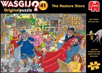 Jumbo puzzel Wasgij? Original 41 The Restore Store-Vooraanzicht