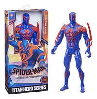 Figurine articulée Spider-Man Across the Spider Verse Titan Hero Series - Spider-Man 2099-Détail de l'article