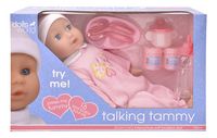 Dolls World poupée souple Talking Tammy - 41 cm-Avant