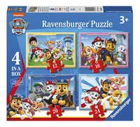 Ravensburger puzzle évolutif 4 en 1 Pat' Patrouille Les amis sont prêts