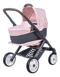 Smoby 3-in-1 poppenwagen Quinny roze