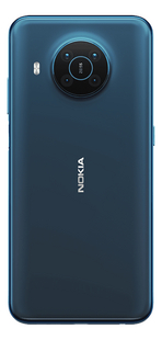 Nokia smartphone X20 Nordic Blue-Achteraanzicht