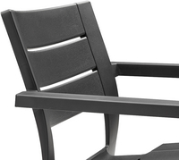 Keter chaise de jardin Julie gris graphite-Détail de l'article