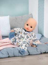 Zapf Creation Baby Annabell Kledij romper blauw 43cm-Afbeelding 4