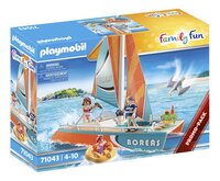 PLAYMOBIL Family Fun 71043 Catamaran-Linkerzijde