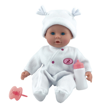 Dolls World poupée souple Little Treasure blanc - 38 cm
