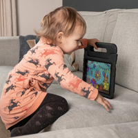 Imoshion étui Kidsproof avec poignée pour Samsung Galaxy Tab A7 noir-Image 3