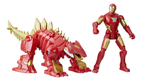 Actiefiguur Avengers Marvel Mech Strike Mechasaurs - Iron Man