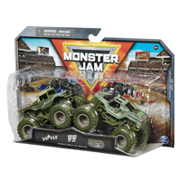 Spin Master Monster Truck Monster Jam Shaker vs Soldier Fortune-Côté gauche
