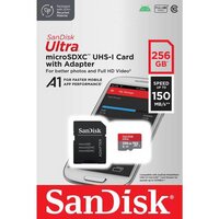 SanDisk Geheugenkaart microSDXC Ultra 256 GB-Tijdelijk beeld