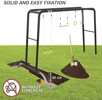 Berg Playbase Large TT - houten schommelzitje en trapeze-Artikeldetail