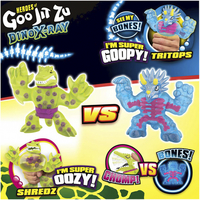 Actiefiguur Heroes of Goo Jit Zu Dino Xray - Shredz vs Tritops-Afbeelding 3