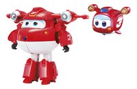 Super Wings robot/avion Transforming - Supercharged Jett & Pet