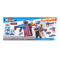 Zuru Fusil à fléchettes X-Shot Insanity Motorized Clip Mania Blaster-Arrière