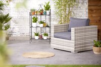 Fauteuil lounge Hierro gris clair-Image 1