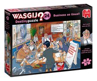 Jumbo puzzel Wasgij? Destiny 24 Business as Usual!-Linkerzijde