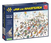 Jumbo puzzle Jan Van Haasteren Descente effrenée à la montagne-Côté gauche