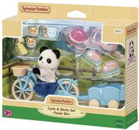 Panda vélo et chariot Sylvanian Families