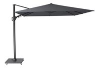 Platinum parasol suspendu Challenger T2 aluminium 3 x 3 m anthracite