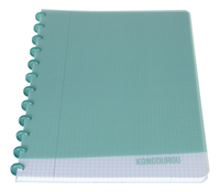 Kangourou cahier A4 quadrillé vert