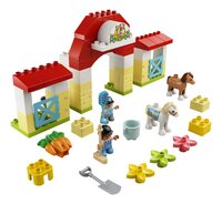 LEGO DUPLO 10951 Paardenstal en pony's verzorgen-Linkerzijde