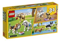 LEGO Creator 3 en 1 31137 Adorables chiens-Arrière