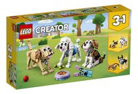 LEGO Creator 3 en 1 31137 Adorables chiens-Côté gauche