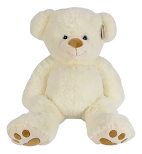 Nicotoy peluche Ours 41 cm beige