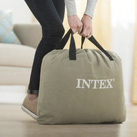 Intex matelas gonflable pour 2 personnes Dura-Beam Queen Pillow Rest Raised-Image 4