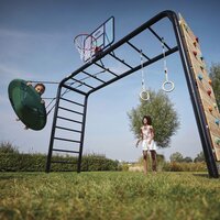 Berg Playbase Large TT - houten schommelzitje en trapeze-Afbeelding 2