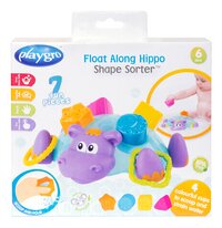 Playgro badspeelgoed Float Along Hippo Shape-Vooraanzicht