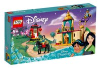 LEGO Disney Princess 43208 L’aventure de Jasmine et Mulan-Arrière