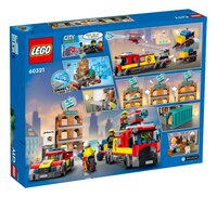 LEGO City 60321 Brandweerteam-Achteraanzicht