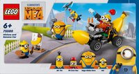LEGO Despicable Me 4 Minions en bananenauto 75580