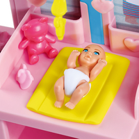 Steffi Love Newborn Baby Room avec poupée et bébé-Image 4