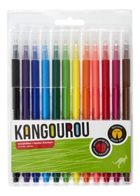Kangourou feutre d'écriture - 12 pièces