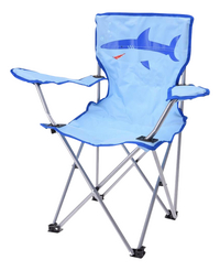 Vouwstoel voor kinderen blauw Haai