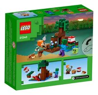 LEGO Minecraft 21240 Aventures dans le marais-Arrière