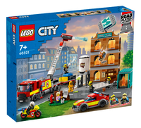 LEGO City 60321 La brigade des pompiers