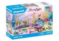 PLAYMOBIL Set de jeu Princess Magic Centre de soin des sirènes pour animaux marins 71499