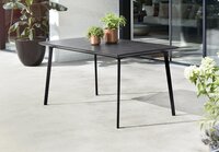 Keter table de jardin Metaline Black 146 x 87 cm-Image 2