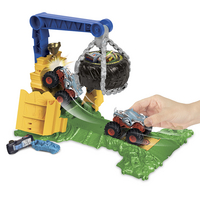 Mattel Set de jeu Hot Wheels Monster Trucks Arena Smashers Rhinomite-Détail de l'article
