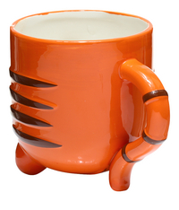 Adoramals mug Upside Down tigre-Arrière
