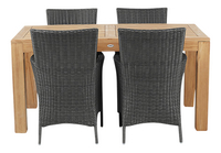 G&S tuinset Sunrise/Brossard - 4 stoelen