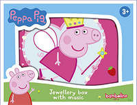 Boîte à bijoux avec musique Peppa Pig-Avant