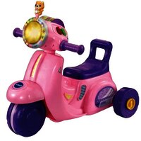 VTech Porteur scooter interactif 3 en 1 Rose FR