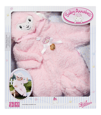 Baby Annabell onesie Deluxe Sheep roze-Vooraanzicht
