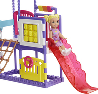 Barbie Skipper Climb 'N Explore Playground met 2 poppen-Artikeldetail